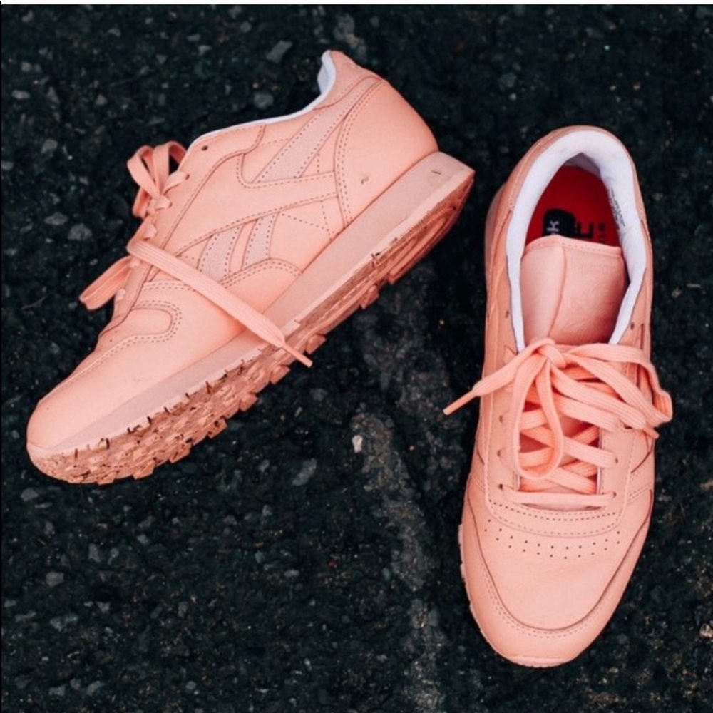 Reebok x FACE Stockholm Classic Leather Sneakers